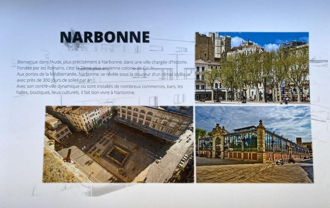 Annonces NARBONNE : Appartement | NARBONNE (11100) | 72 m2 | 209 000 € 