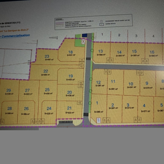  Annonces NARBONNE : Terrain | GINESTAS (11120) | 135 m2 | 86 500 &euro; 