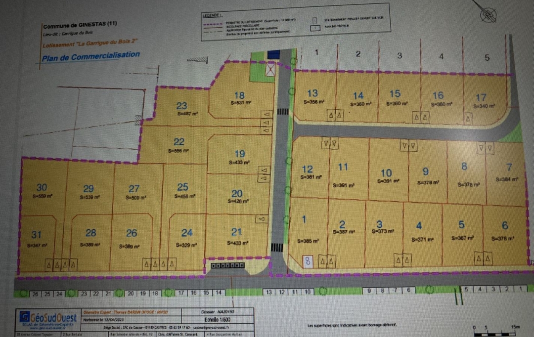 Annonces NARBONNE : Terrain | GINESTAS (11120) | 135 m2 | 86 000 &euro; 