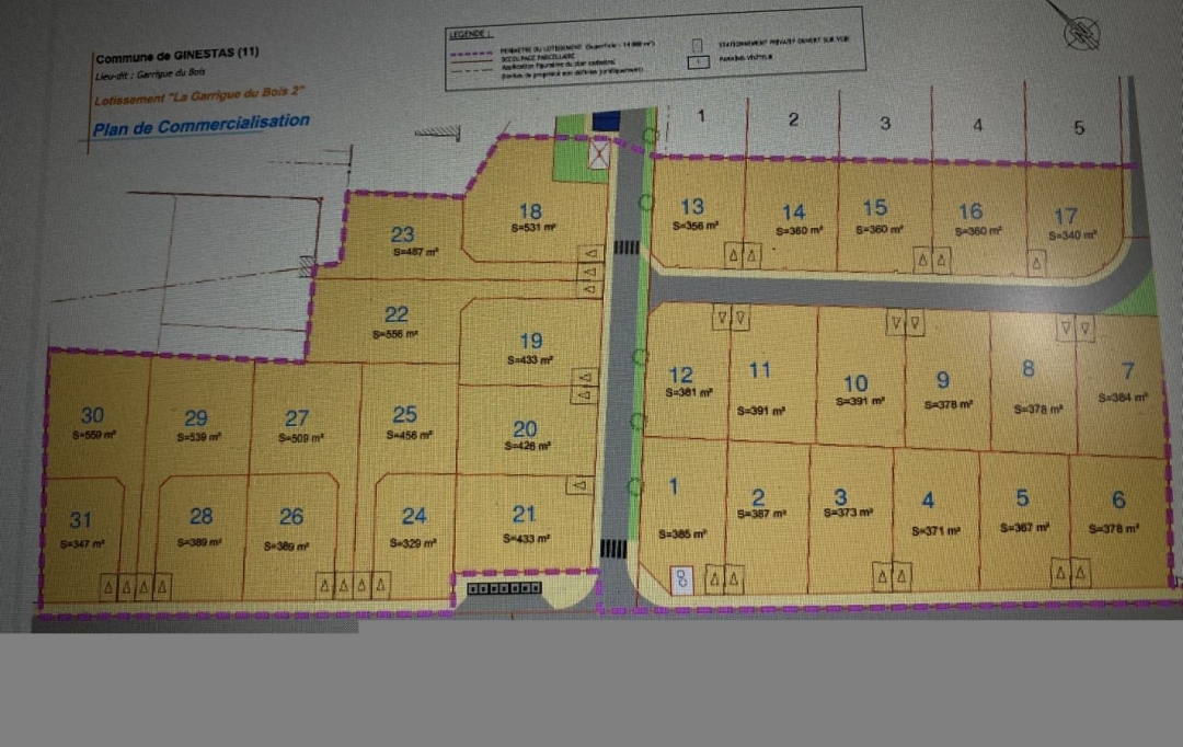 Annonces NARBONNE : Terrain | GINESTAS (11120) | 135 m2 | 86 500 &euro; 